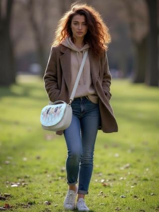 Kabelka byMichelle for you ručne šitá, SKLADOM, v prípade záujmu ✍️ správu Rozmery 25x27x8 cm Ušitá z materialov...