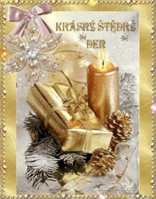 Drahé kamarátky, priateľky, známe a i neznáme, všetky tvorivé osôbky, muži nevyjímajúc ….. 🎄 Šťastné a veselé, plné lásky,...